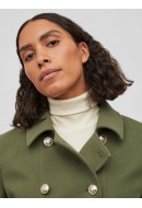 Jacheta Dama Vila Claudia Button Collar Four Leaf Clover
